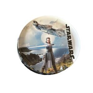 ZAK! design Star Wars Plate 10" Rey Plastic Lot Of 3